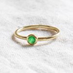 Green Jade Silver or Gold Ring - Image 4