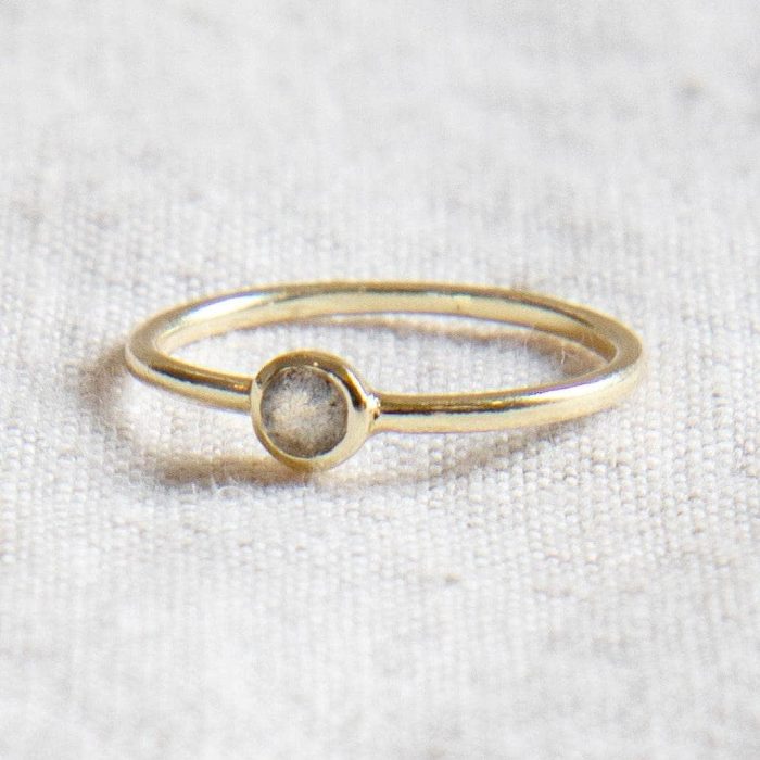 Labradorite Silver or Gold Ring - Image 7