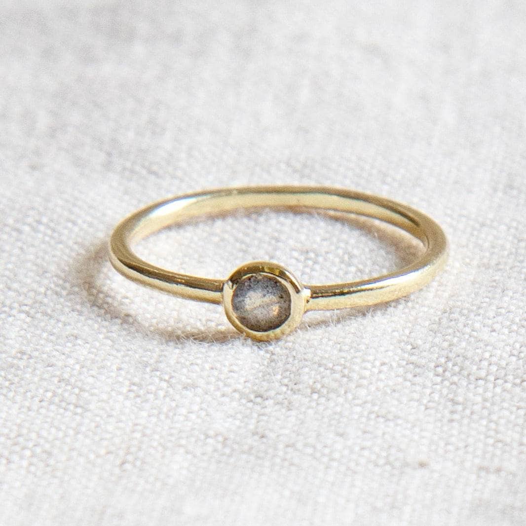 StudioSession-25733-3 Labradorite Silver or Gold Ring - Image 8