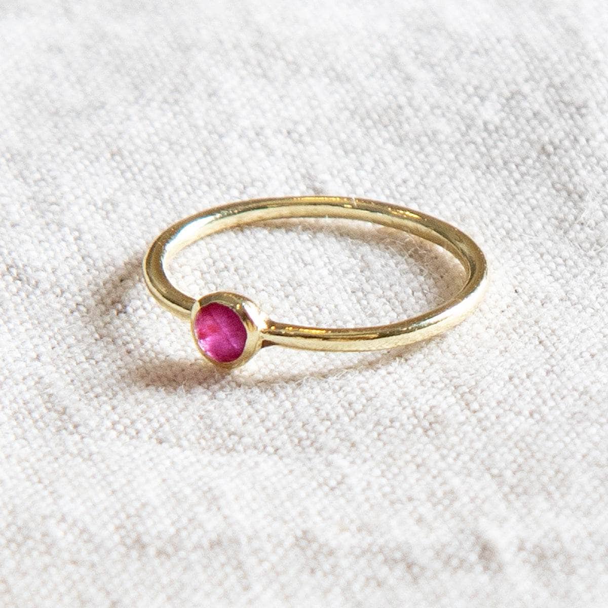 StudioSession-25789-3 Ruby Silver or Gold Ring - Image 8