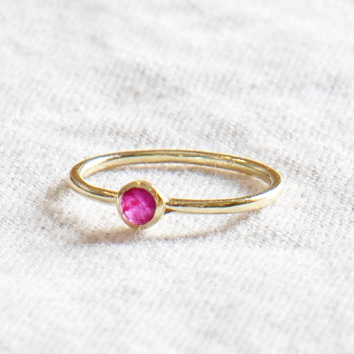 StudioSession-25819-3 Ruby Silver or Gold Ring - Image 7