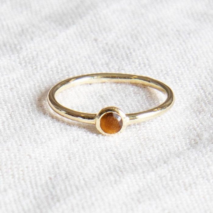 Tiger Eye Silver or Gold Ring - Image 8