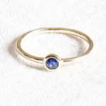 Blue Sapphire Silver or Gold Ring - Image 5