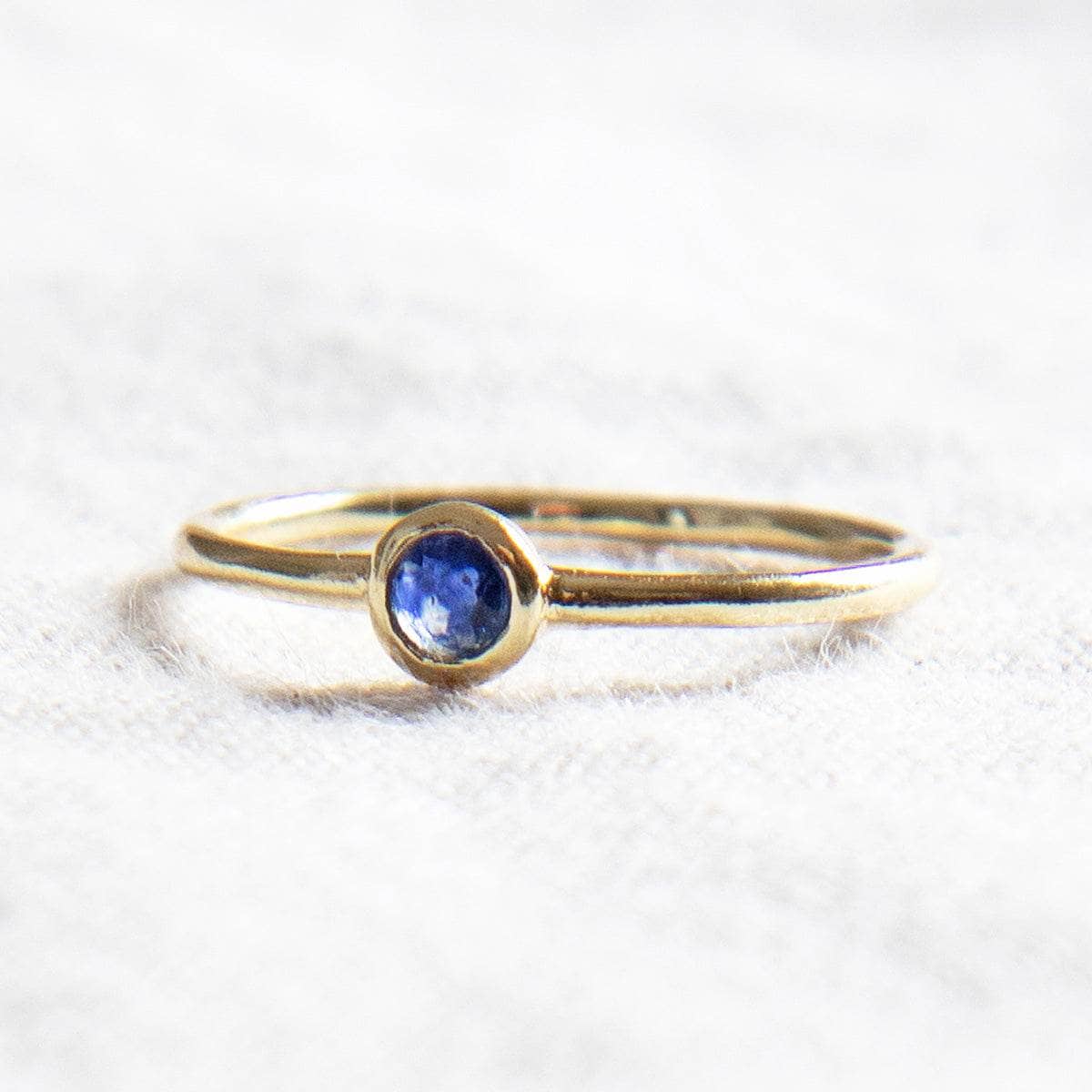 StudioSession-25976-3 Blue Sapphire Silver or Gold Ring - Image 8