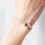Sakura Cherry Blossom Agate Energy Bracelet - Image 2