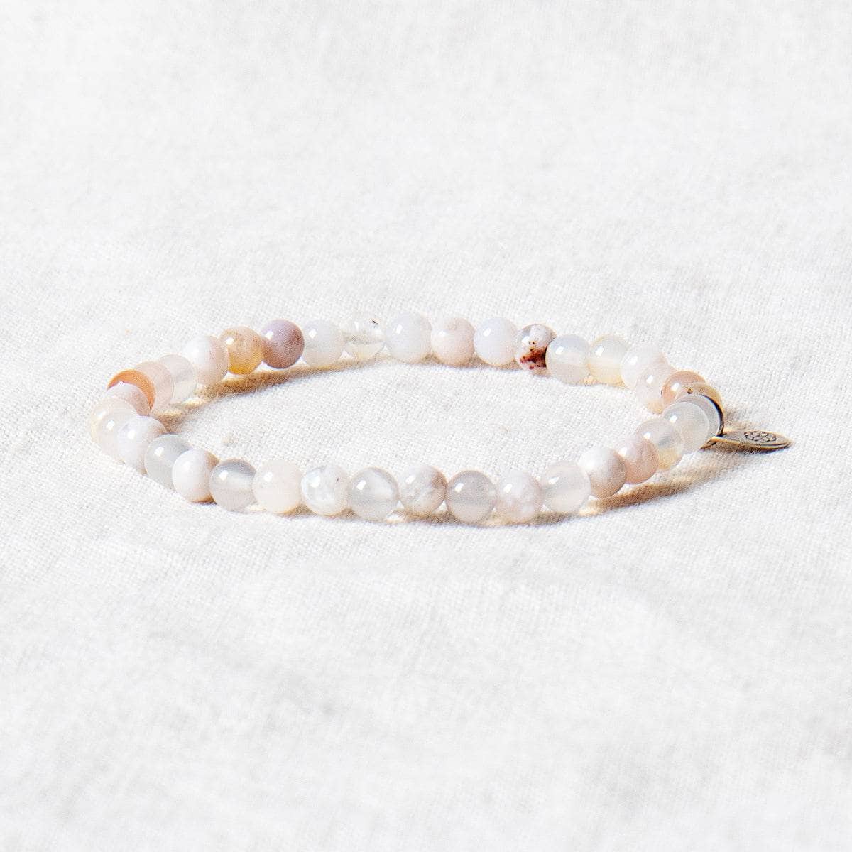 StudioSession-33683-3 Sakura Cherry Blossom Agate Energy Bracelet - Image 4