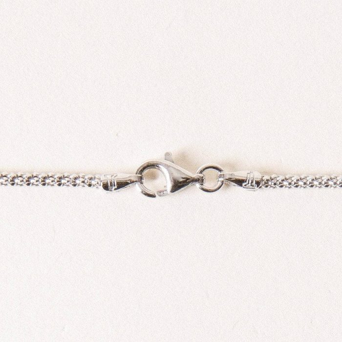 Rose Quartz Silver Pendant Necklace - Image 6