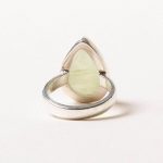 Prehnite Teardrop Ring - Image 3
