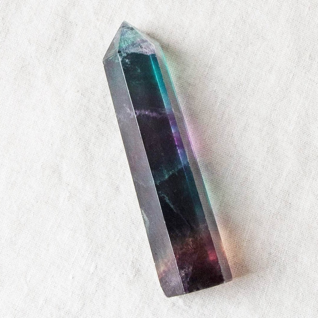 StudioSession-35164-3 Rainbow Fluorite Tower - AAA Premium Quality - Image 6