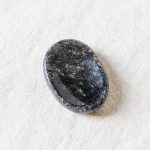 Silver Obsidian Worry Stone - Image 5