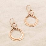 Copper Wire Wrap Earrings - Limited Edition - Image 8