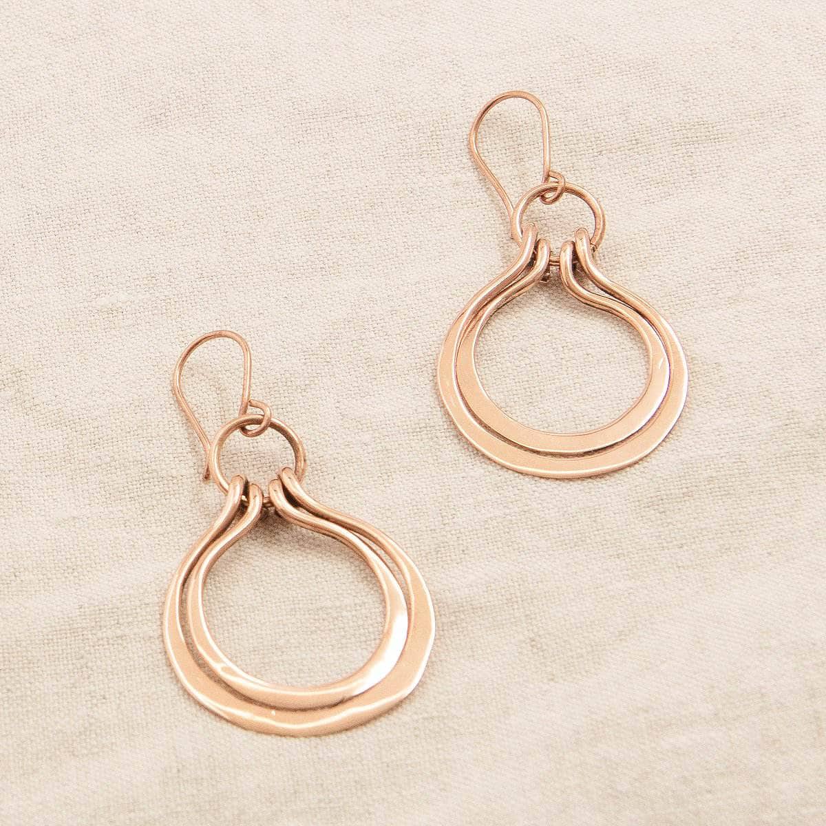StudioSession-7964-1 Copper Wire Wrap Earrings - Limited Edition - Image 8