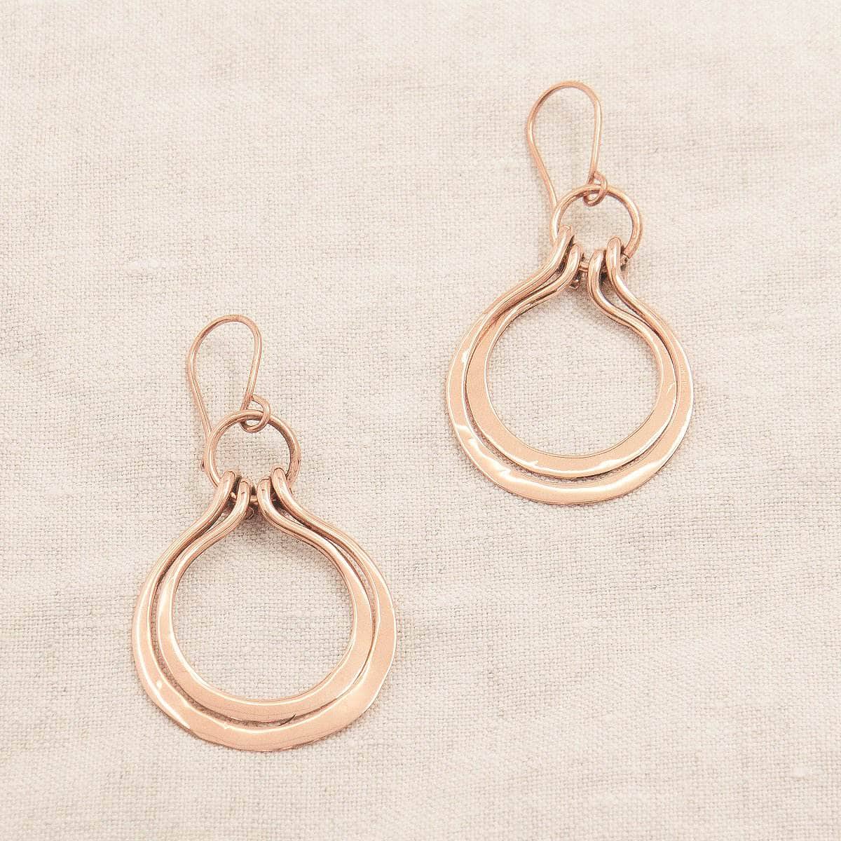 StudioSession-7971-1 Copper Wire Wrap Earrings - Limited Edition - Image 9
