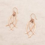 Copper Wire Wrap Earrings - Limited Edition - Image 5