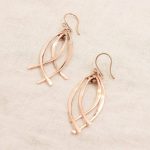 Copper Wire Wrap Earrings - Limited Edition - Image 6