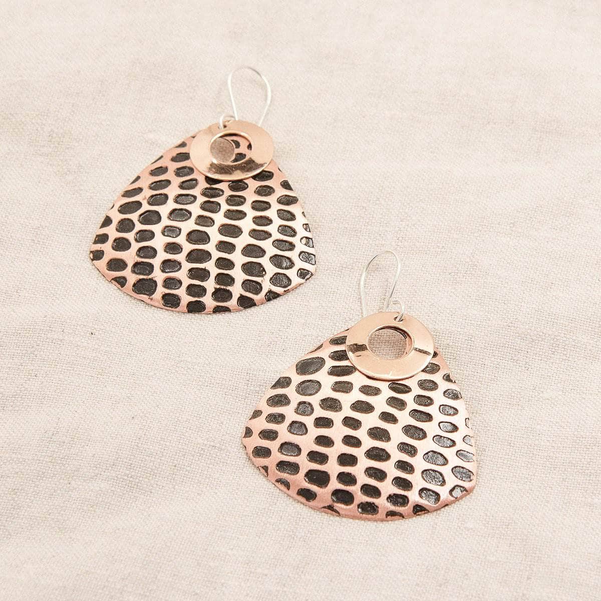 StudioSession-8007-1 Black Copper Earrings - Limited Edition - Image 9