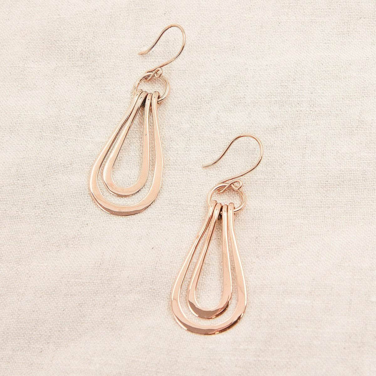 StudioSession-8024-1 Copper Wire Wrap Earrings - Limited Edition - Image 3