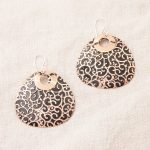 Black Copper Earrings - Limited Edition - Image 3