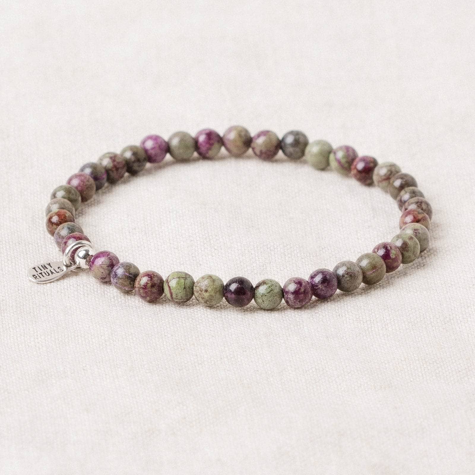 TR-20-3 Sugilite (Atlantisite Stichtite) Energy Bracelet - Image 3