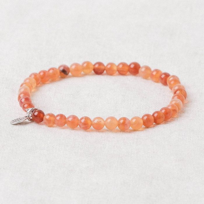Natural Fire Agate Energy Bracelet - Image 3
