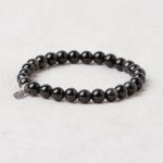 Natural Rainbow Eye Obsidian Energy Bracelet - 6mm - Image 3