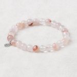 Hematoid Red Tangerine Quartz Energy Bracelet - 6mm - Image 3