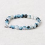 Rare Blue Ice Glacierite Energy Bracelet - 6mm - Image 3