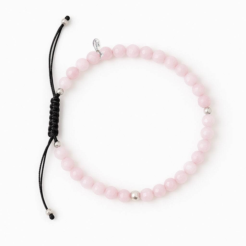 TR-ANK-JAS-RQZ-7.5 Rose Quartz Energy Anklet - Image 3