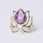 Lotus Gemstone Ring - Limited Edition - Image 14