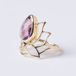 Lotus Gemstone Ring - Limited Edition - Image 15