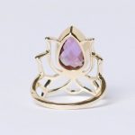 Lotus Gemstone Ring - Limited Edition - Image 13