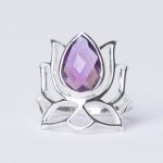 Lotus Gemstone Ring - Limited Edition - Image 19