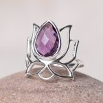 Lotus Gemstone Ring - Limited Edition - Image 18