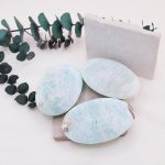 Blue Caribbean Calcite Palm Stones-AAA Premium Quality - Image 5