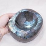 Genuine Labradorite Blue Flame Bowl - 1 of a Kind - Image 10
