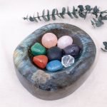 Genuine Labradorite Blue Flame Bowl - 1 of a Kind - Image 8
