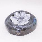 Genuine Labradorite Blue Flame Bowl - 1 of a Kind - Image 15