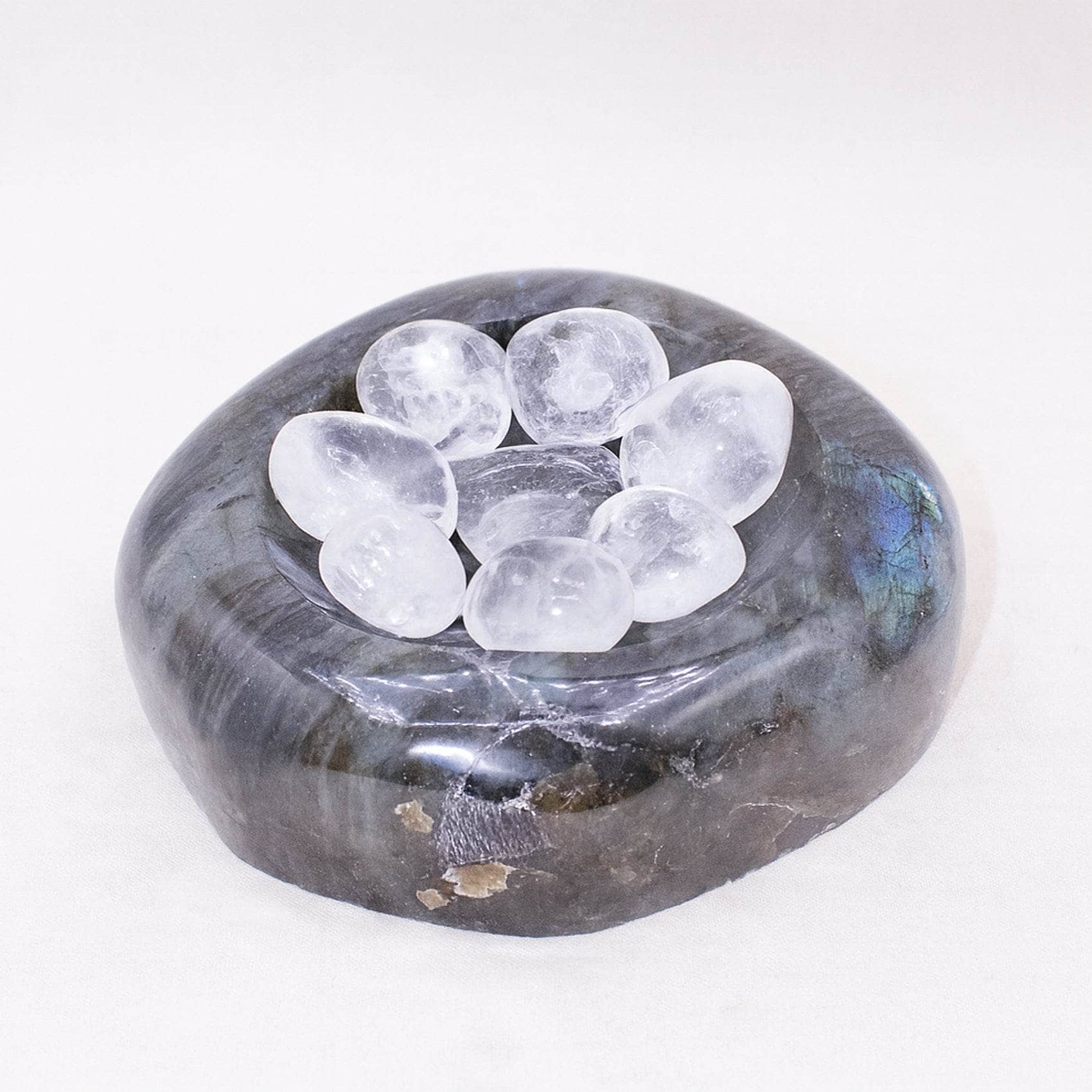 TR-BOWL-LAB-MI-5-1 Genuine Labradorite Blue Flame Bowl - 1 of a Kind - Image 15