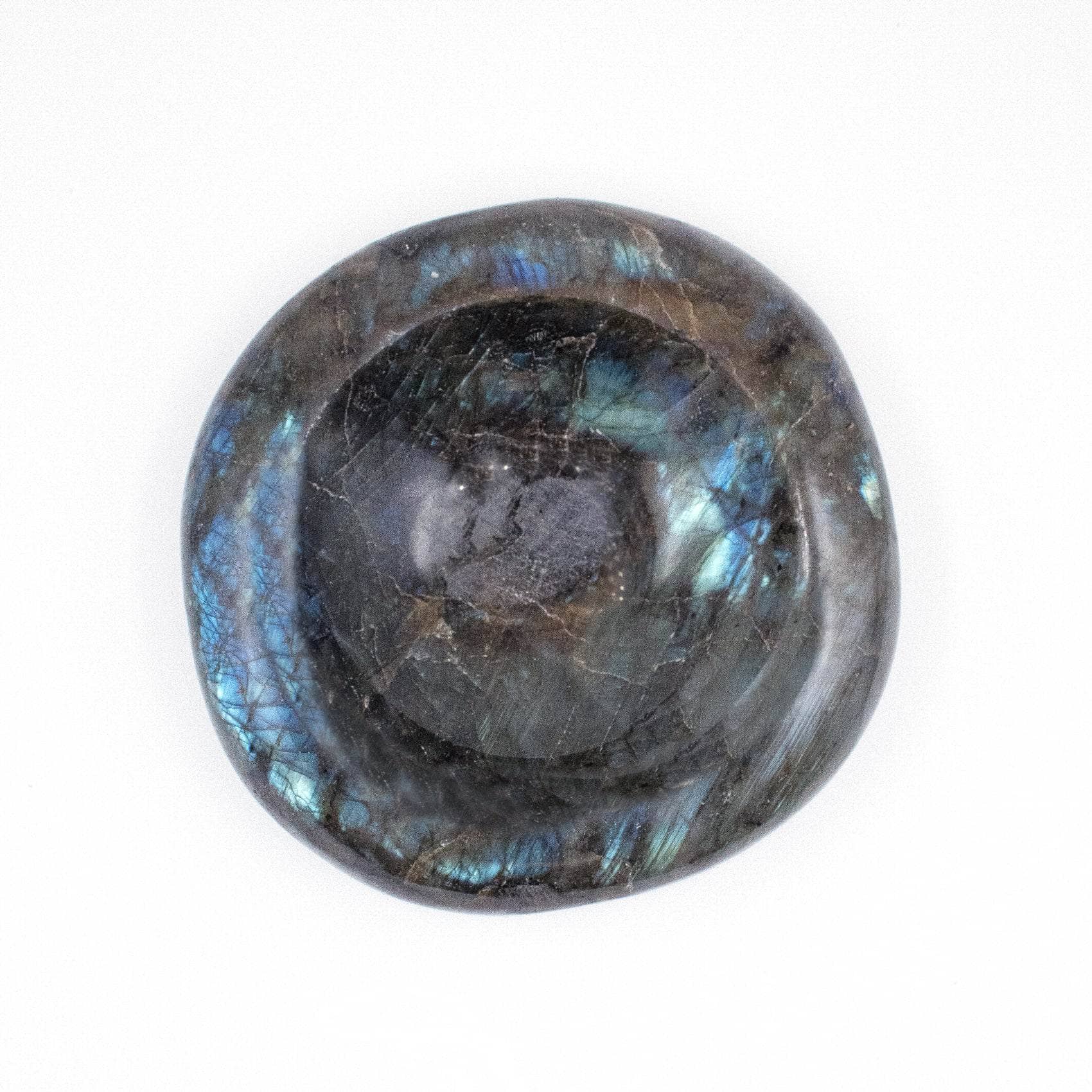 TR-BOWL-LAB-MI-6-1 Genuine Labradorite Blue Flame Bowl - 1 of a Kind - Image 20