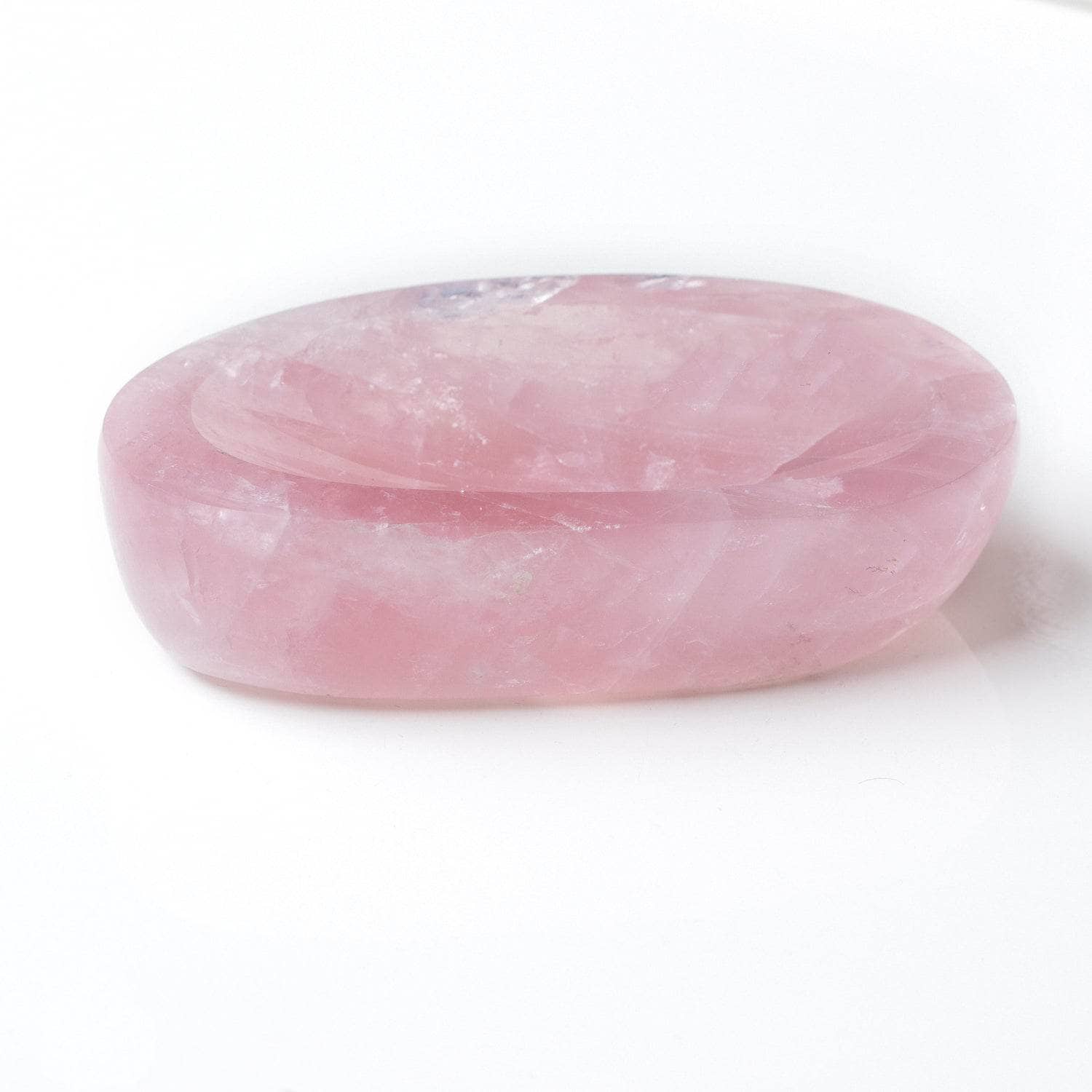 TR-BOWL-RQ2-mi-1-3 Rose Quartz Crystal Bowls- 1 of a Kind - Image 4