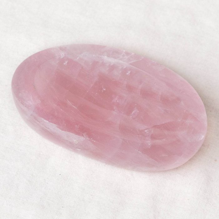 Rose Quartz Crystal Bowls- 1 of a Kind - Image 3