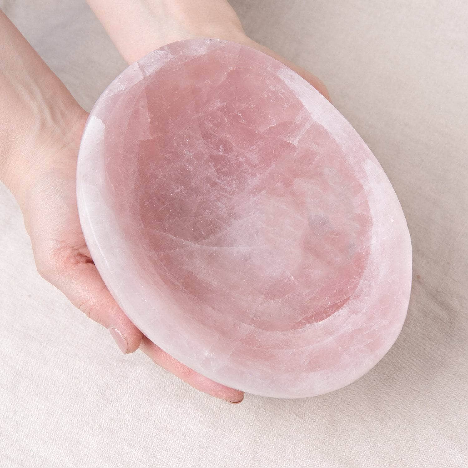 TR-BOWL-RQ2-mi-10-1 Rose Quartz Crystal Bowls- 1 of a Kind - Image 37