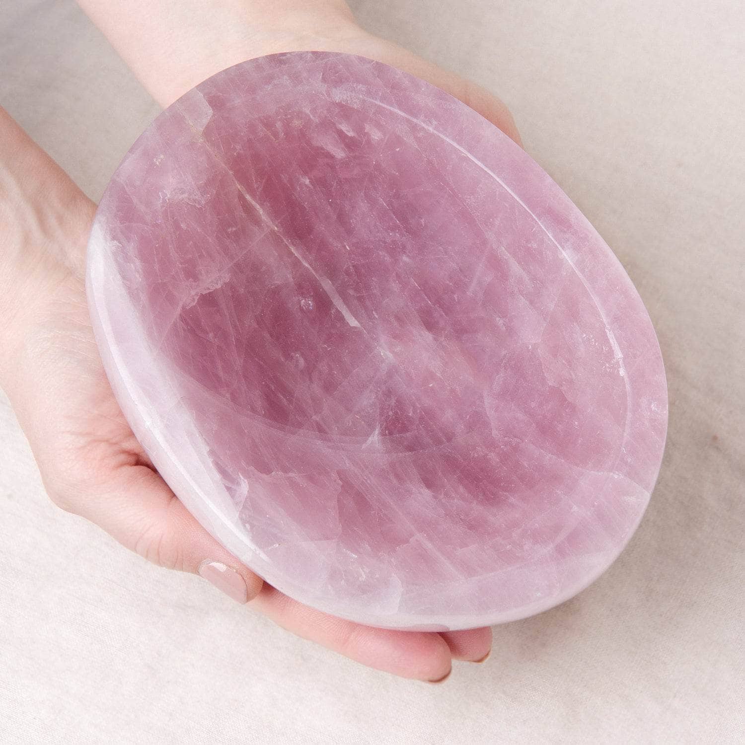 TR-BOWL-RQ2-mi-11-1 Rose Quartz Crystal Bowls- 1 of a Kind - Image 41