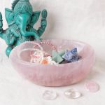 Rose Quartz Crystal Bowls- 1 of a Kind - Image 45