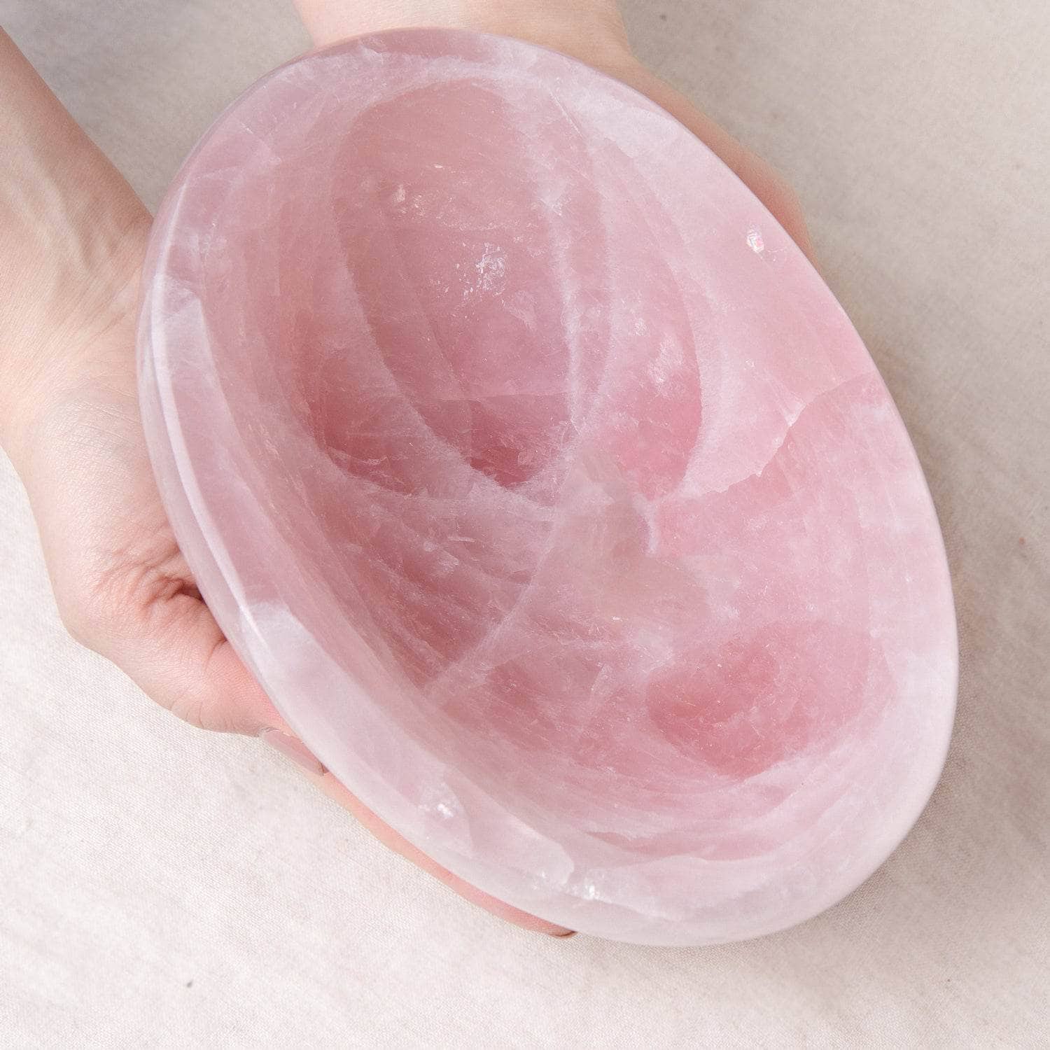 TR-BOWL-RQ2-mi-13-1 Rose Quartz Crystal Bowls- 1 of a Kind - Image 48