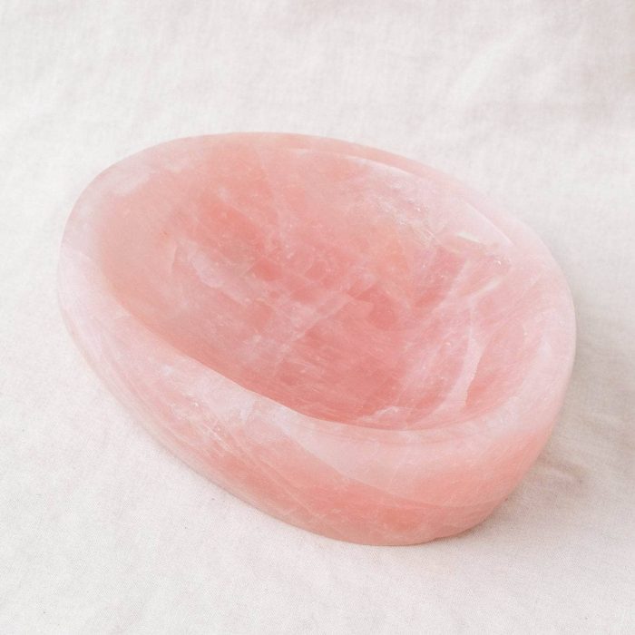 Rose Quartz Crystal Bowls- 1 of a Kind - Image 54