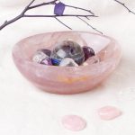 Rose Quartz Crystal Bowls- 1 of a Kind - Image 10