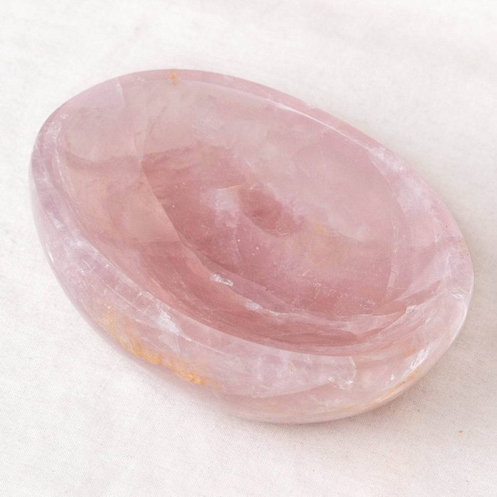 Rose Quartz Crystal Bowls- 1 of a Kind - Image 11