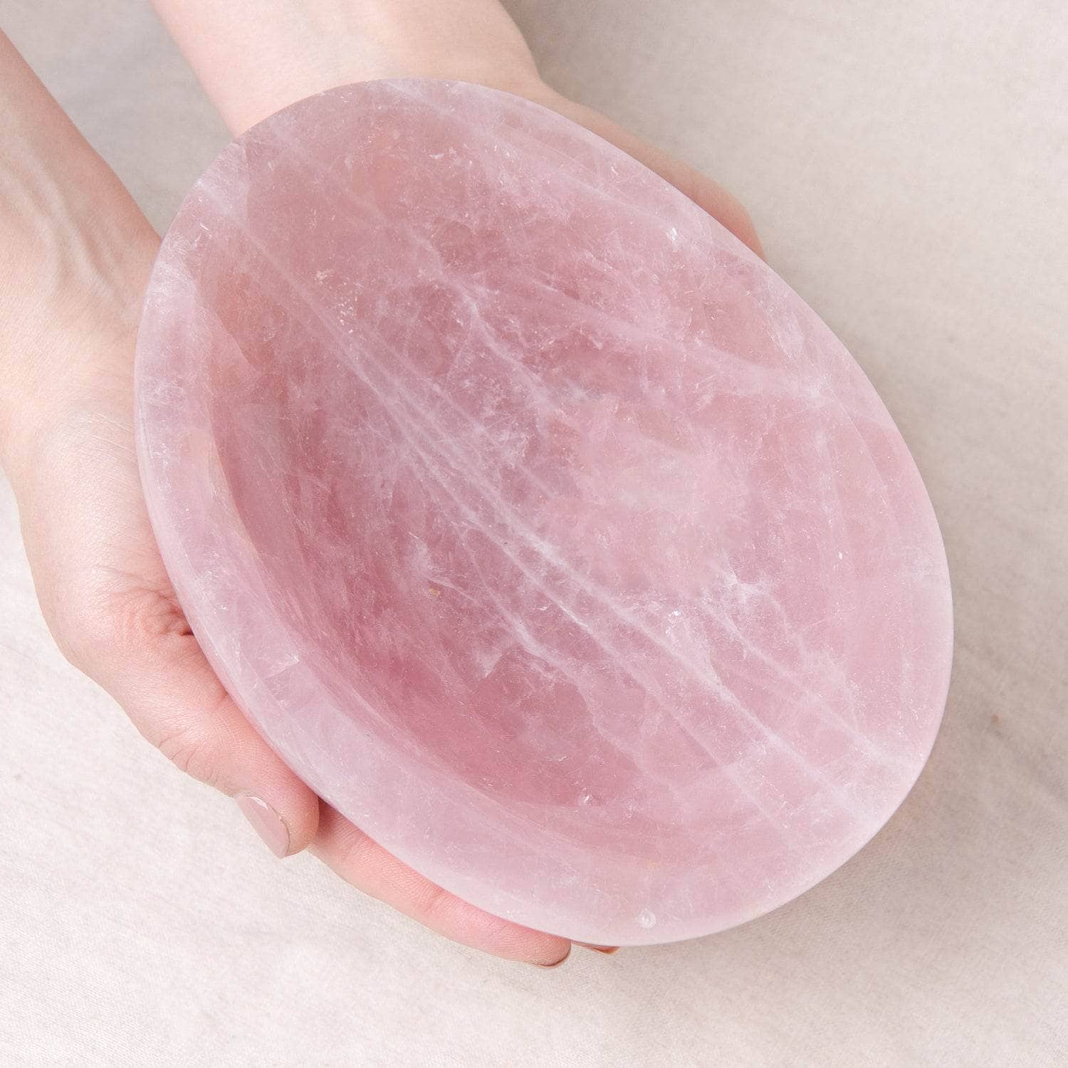 TR-BOWL-RQ2-mi-7-1 Rose Quartz Crystal Bowls- 1 of a Kind - Image 25