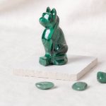Genuine Malachite Cats - Hand Carved - 1 of a Kind - Image 5